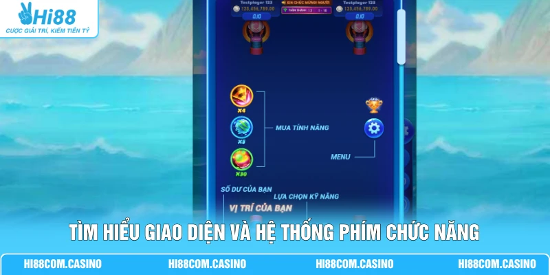 Tìm hiểu giao diện và hệ thống phím chức năng
