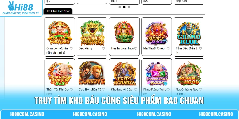 Truy tìm kho báu cùng siêu phẩm Bao Chuan